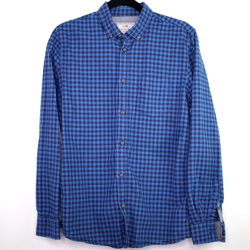 Brunswick Garments Blue Plaid Shirt